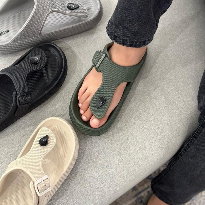 دمپایی لا انگشتی مردانه پاپا مدل نارسیس انگشتی کد 26